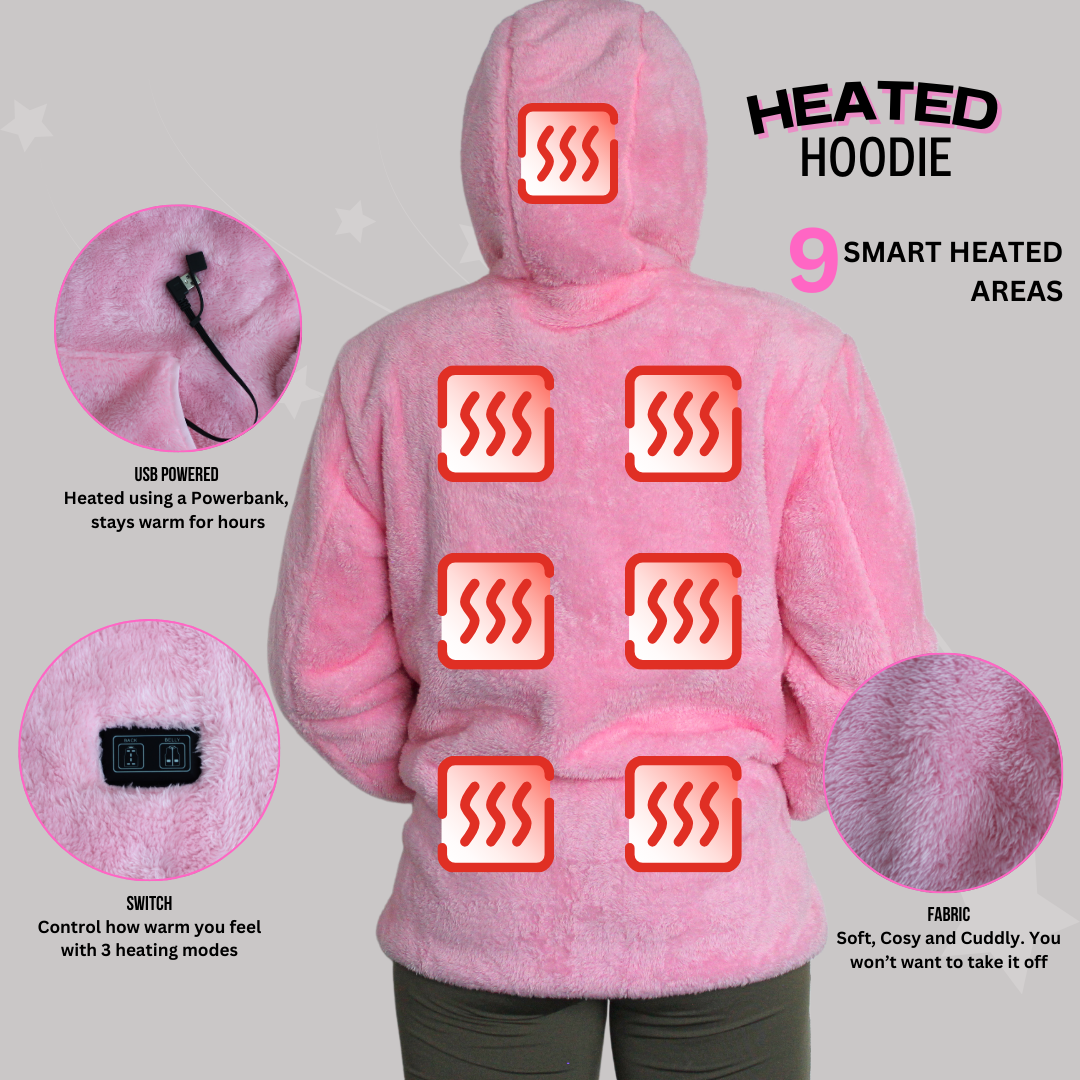 Fluffy Heated Hoodie